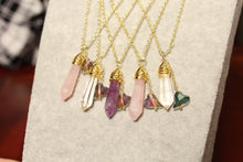 Load image into Gallery viewer, Natural Quartz Necklace